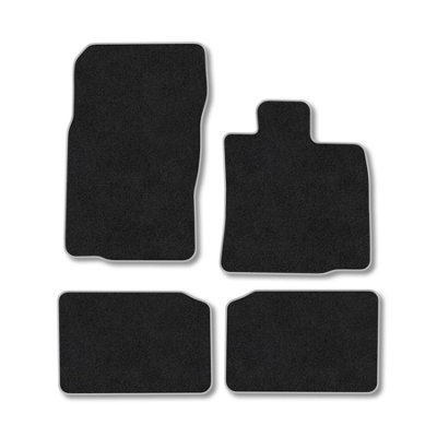 Car Mat Co Mini Paceman (2013-2016) (R61) Premium Car Mats Tufted-Pile Carpet Grey Trim Tailored Fit Car Accessories Durable Set from B&Q