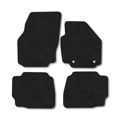 Car Mat Co Ford Mondeo (2007-2011) Premium Car Mats Tufted-Pile Carpet Black Trim Tailored Fit Car Accessories Durable Set from B&Q