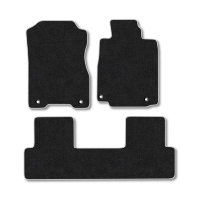 Car Mat Co Honda Cr-V (2012-2018) Premium Car Mats Tufted-Pile Carpet Grey Trim Tailored Fit Car Accessories Durable Set from B&Q