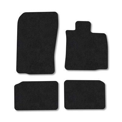 Car Mat Co Mini Countryman (2010-2016) (R60) Premium Car Mats Tufted-Pile Carpet Black Trim Tailored Fit Car Accessories Durable Set from B&Q