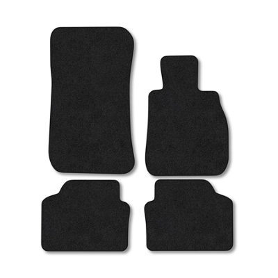 Car Mat Co Bmw 3 Series (2005-2013) (E90/e91) Premium Car Mats Tufted-Pile Carpet Black Trim Tailored Fit Car Accessories Durable Set