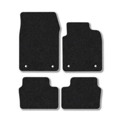 Car Mat Co Vauxhall Signum (2003-2008) Premium Car Mats Tufted-Pile Carpet Grey Trim Tailored Fit Car Accessories Durable Set from B&Q