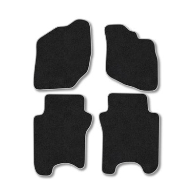 Car Mat Co Honda Jazz (2002-2008) Premium Car Mats Tufted-Pile Carpet Grey Trim Tailored Fit Car Accessories Durable Set from B&Q