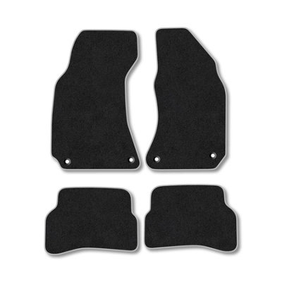 Car Mat Co Vw Passat (1996-2005) Premium Car Mats Tufted-Pile Carpet Grey Trim Tailored Fit Car Accessories Durable Set from B&Q