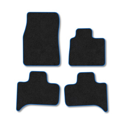 Car Mat Co Bmw X5 (1999-2006) (E53) Premium Car Mats Tufted-Pile Carpet Blue Trim Tailored Fit Car Accessories Durable Set from B&Q