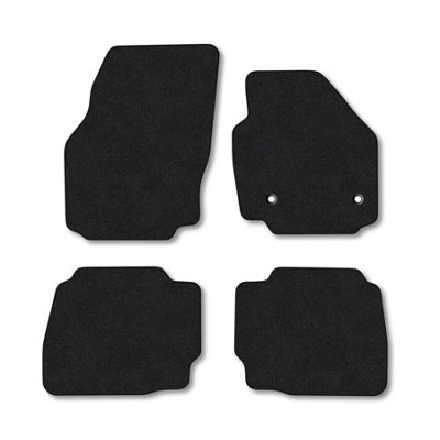 Car Mat Co Ford Mondeo (2011-2014) Premium Car Mats Tufted-Pile Carpet Black Trim Tailored Fit Car Accessories Durable Set from B&Q