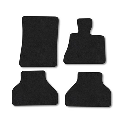 Car Mat Co Bmw X5 (2007-2013) (E70) Premium Car Mats Tufted-Pile Carpet Black Trim Tailored Fit Car Accessories Durable Set from B&Q