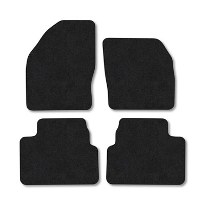 Car Mat Co Ford Kuga (2008-2012) Premium Car Mats Tufted-Pile Carpet Black Trim Tailored Fit Car Accessories Durable Set from B&Q