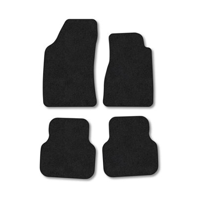 Car Mat Co Audi 80 (1991-1995) (Saloon) Premium Car Mats Tufted-Pile Carpet Black Trim Tailored Fit Car Accessories Durable Set from B&Q