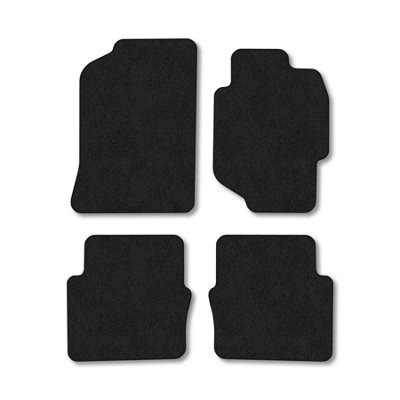 B&Q -  Honda Accord (1998-2003) Premium Car Mats Tufted-Pile Carpet Black Trim Tailored Fit Car Accessories Durable Set