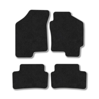 Car Mat Co Hyundai Coupe (2002-2009) Premium Car Mats Tufted-Pile Carpet Grey Trim Tailored Fit Car Accessories Durable Set from B&Q
