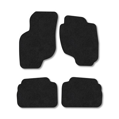 Car Mat Co Hyundai Coupe (1996-2002) Premium Car Mats Tufted-Pile Carpet Black Trim Tailored Fit Car Accessories Durable Set from B&Q