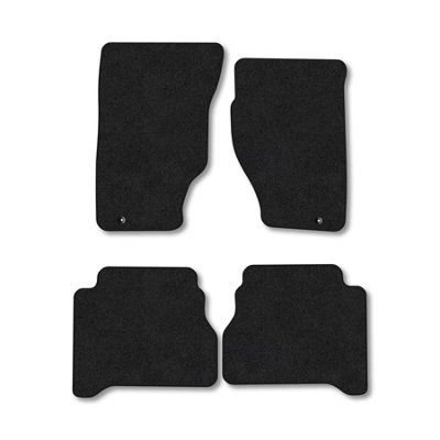 Car Mat Co Kia Sorento (2004-2010) Premium Car Mats Tufted-Pile Carpet Black Trim Tailored Fit Car Accessories Durable Set from B&Q