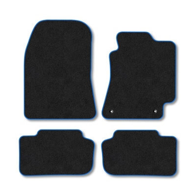 B&Q -  Lexus Is200 (1999-2005) Premium Car Mats Tufted-Pile Carpet Blue Trim Tailored Fit Car Accessories Durable Set