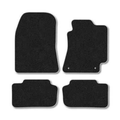 B&Q -  Lexus Is200 (1999-2005) Premium Car Mats Tufted-Pile Carpet Grey Trim Tailored Fit Car Accessories Durable Set