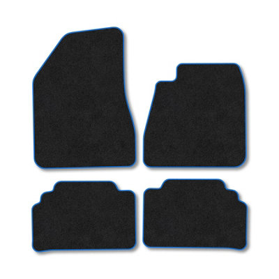 B&Q -  Lexus Rx300 (2003-2009) Premium Car Mats Tufted-Pile Carpet Blue Trim Tailored Fit Car Accessories Durable Set