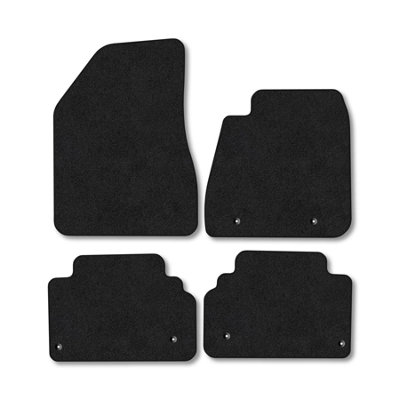 Car Mat Co Lexus Rx400 (2003-2010) Premium Car Mats Tufted-Pile Carpet Black Trim Tailored Fit Car Accessories Durable Set from B&Q