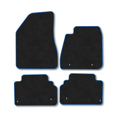 Car Mat Co Lexus Rx400 (2003-2010) Premium Car Mats Tufted-Pile Carpet Blue Trim Tailored Fit Car Accessories Durable Set from B&Q