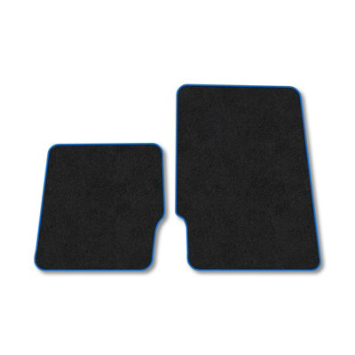 B&Q -  Lotus Elise (1996-2001) Premium Car Mats Tufted-Pile Carpet Blue Trim Tailored Fit Car Accessories Durable Set