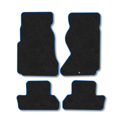 Car Mat Co Mazda Rx7 (1992-2002) Premium Car Mats Tufted-Pile Carpet Blue Trim Tailored Fit Car Accessories Durable Set from B&Q