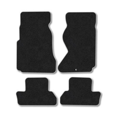 Car Mat Co Mazda Rx7 (1992-2002) Premium Car Mats Tufted-Pile Carpet Grey Trim Tailored Fit Car Accessories Durable Set from B&Q