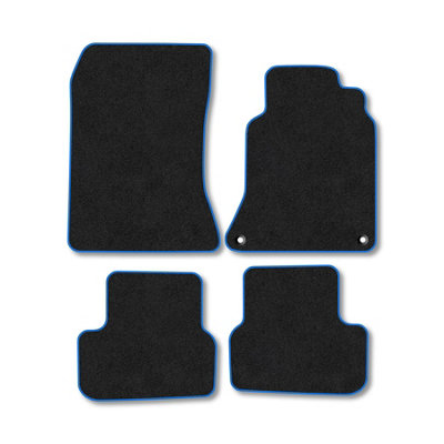 Car Mat Co Mercedes B-Class (2012-2019) (W246) Premium Car Mats Tufted-Pile Carpet Blue Trim Tailored Fit Car Accessories Durable Set from B&Q