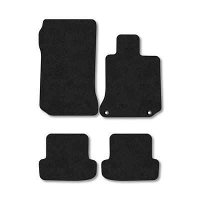 B&Q -  Mercedes C-Class (2007-2015) (W204) (Manual) (Saloon  Estate) Tailored Mats