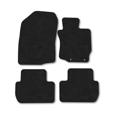 Car Mat Co Mitsubishi Outlander (2013-2021) (Not Suitable For Phev Models) Premium Car Mats Tufted-Pile Carpet Black Trim Tailored from B&Q