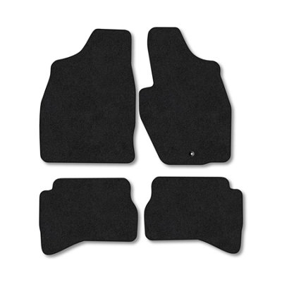 Car Mat Co Mitsubishi Shogun Pinin (2000-2005) (Lwb) Premium Car Mats Tufted-Pile Carpet Black Trim Tailored Fit Car Accessories Durable Set from B&Q