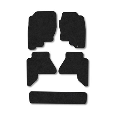 Car Mat Co Nissan Pathfinder (2005-2010) Premium Car Mats Tufted-Pile Carpet Black Trim Tailored Fit Car Accessories Durable Set from B&Q