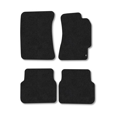 Car Mat Co Subaru Impreza (2001-2007) Premium Car Mats Tufted-Pile Carpet Black Trim Tailored Fit Car Accessories Durable Set from B&Q