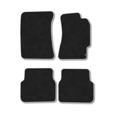 Car Mat Co Subaru Impreza (2001-2007) Premium Car Mats Tufted-Pile Carpet Grey Trim Tailored Fit Car Accessories Durable Set from B&Q