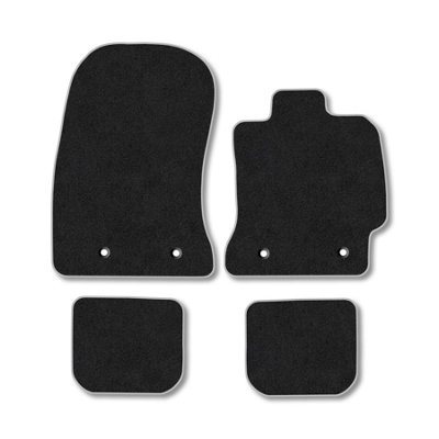 Car Mat Co Subaru Brz (2012-2021) Premium Car Mats Tufted-Pile Carpet Grey Trim Tailored Fit Car Accessories Durable Set from B&Q