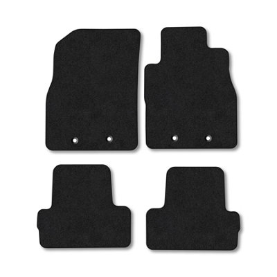 Car Mat Co Vauxhall Ampera (2011-2015) Premium Car Mats Tufted-Pile Carpet Black Trim Tailored Fit Car Accessories Durable Set from B&Q