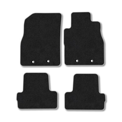 Car Mat Co Vauxhall Ampera (2011-2015) Premium Car Mats Tufted-Pile Carpet Grey Trim Tailored Fit Car Accessories Durable Set from B&Q