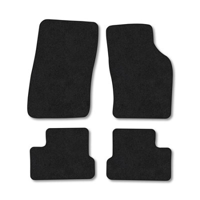 Car Mat Co Vauxhall Astra F (1991-1998) Premium Car Mats Tufted-Pile Carpet Black Trim Tailored Fit Car Accessories Durable Set from B&Q