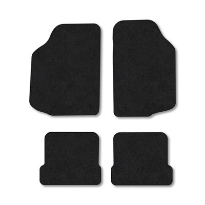 Car Mat Co Vw Golf Mk1 (1974-1983) Premium Car Mats Tufted-Pile Carpet Black Trim Tailored Fit Car Accessories Durable Set from B&Q