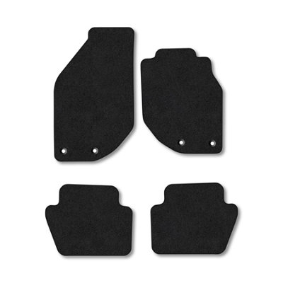 Car Mat Co Volvo V70 (1996-2001) Premium Car Mats Tufted-Pile Carpet Black Trim Tailored Fit Car Accessories Durable Set from B&Q