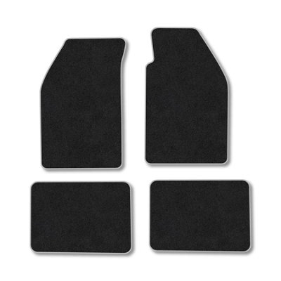 Car Mat Co Saab 900 (1991-1993) Premium Car Mats Tufted-Pile Carpet Grey Trim Tailored Fit Car Accessories Durable Set from B&Q