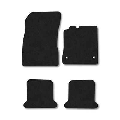 Car Mat Co Renault Megane Cc (2008-2016) Premium Car Mats Tufted-Pile Carpet Black Trim Tailored Fit Car Accessories Durable Set from B&Q