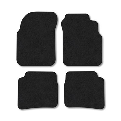 Car Mat Co Nissan Qx (1995-2003) Premium Car Mats Tufted-Pile Carpet Black Trim Tailored Fit Car Accessories Durable Set from B&Q