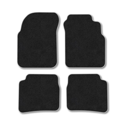 Car Mat Co Nissan Qx (1995-2003) Premium Car Mats Tufted-Pile Carpet Grey Trim Tailored Fit Car Accessories Durable Set from B&Q
