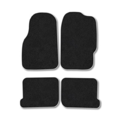 Car Mat Co Honda Cr-X (1983-1991) Premium Car Mats Tufted-Pile Carpet Grey Trim Tailored Fit Car Accessories Durable Set from B&Q