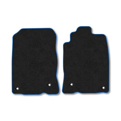 Car Mat Co Honda Cr-Z (2010-2016) Premium Car Mats Tufted-Pile Carpet Blue Trim Tailored Fit Car Accessories Durable Set from B&Q