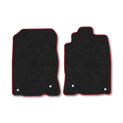 Car Mat Co Honda Cr-Z (2010-2016) Premium Car Mats Tufted-Pile Carpet Red Trim Tailored Fit Car Accessories Durable Set from B&Q
