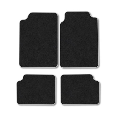 Car Mat Co Citroen Xantia (1993-2001) Premium Car Mats Tufted-Pile Carpet Grey Trim Tailored Fit Car Accessories Durable Set from B&Q