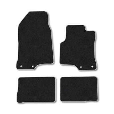 Car Mat Co Chevrolet Captiva (2007-2015) Premium Car Mats Tufted-Pile Carpet Grey Trim Tailored Fit Car Accessories Durable Set from B&Q