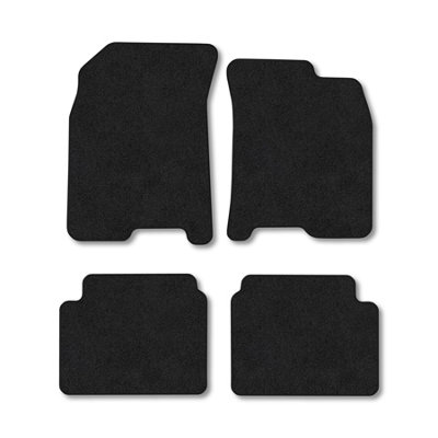 Car Mat Co Chevrolet Kalos (2008-2011) Premium Car Mats Tufted-Pile Carpet Black Trim Tailored Fit Car Accessories Durable Set from B&Q
