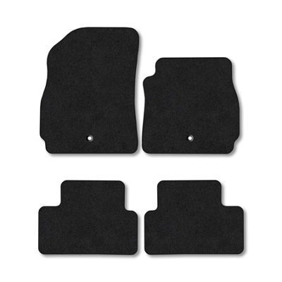Car Mat Co Chevrolet Orlando (2011-2015) Premium Car Mats Tufted-Pile Carpet Black Trim Tailored Fit Car Accessories Durable Set from B&Q