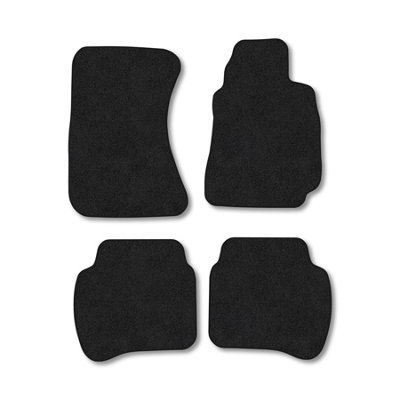 Car Mat Co Daihatsu Terios (1997-2006) Premium Car Mats Tufted-Pile Carpet Black Trim Tailored Fit Car Accessories Durable Set from B&Q